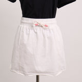 Jupe short à taille élastique