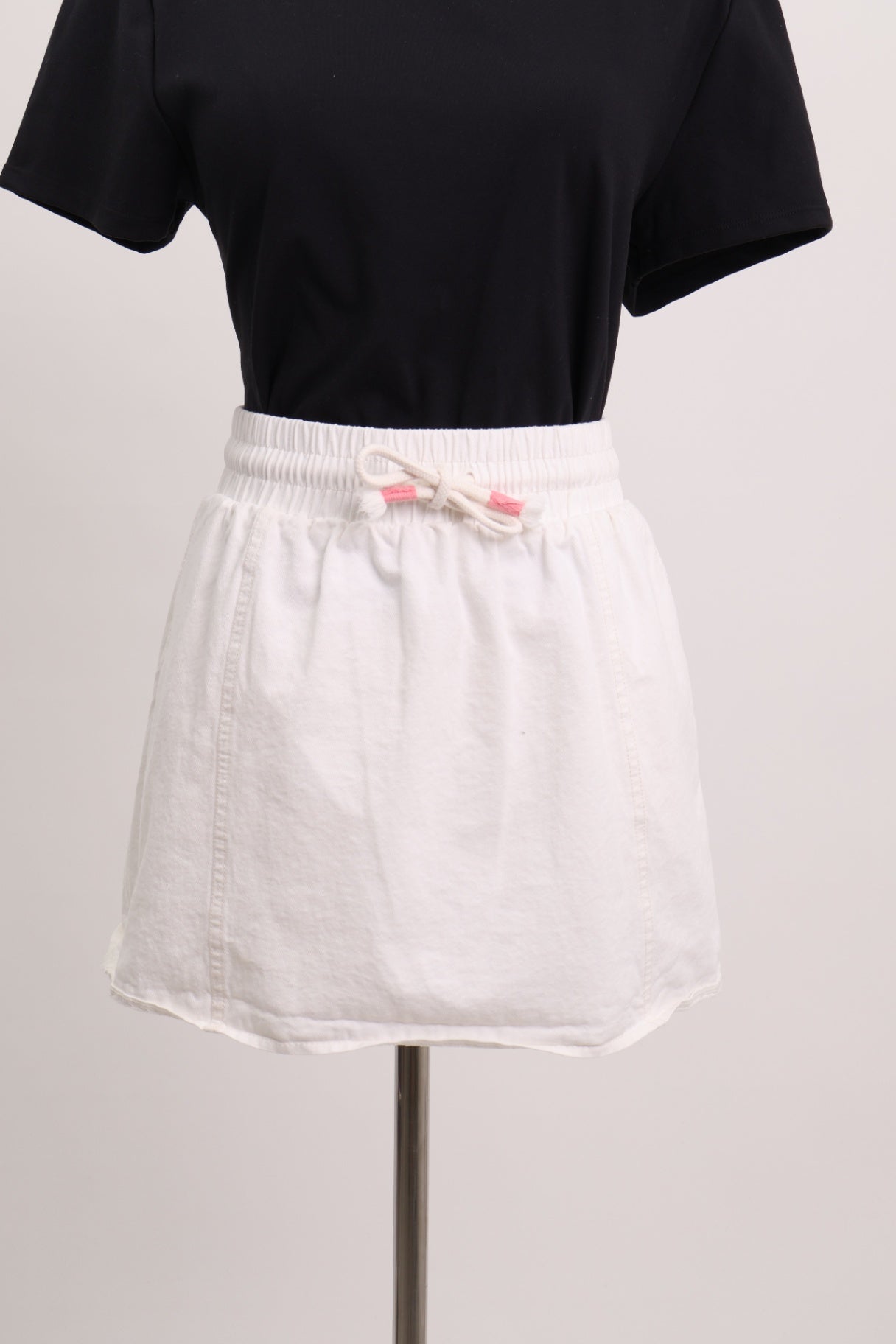Jupe short à taille élastique