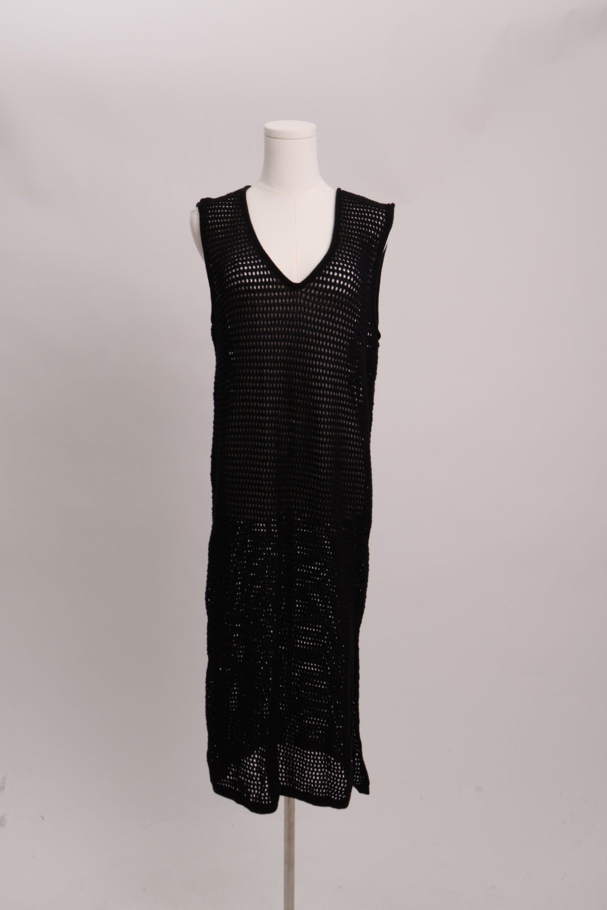 Cache-Maillot en crochet ajouré sans manches