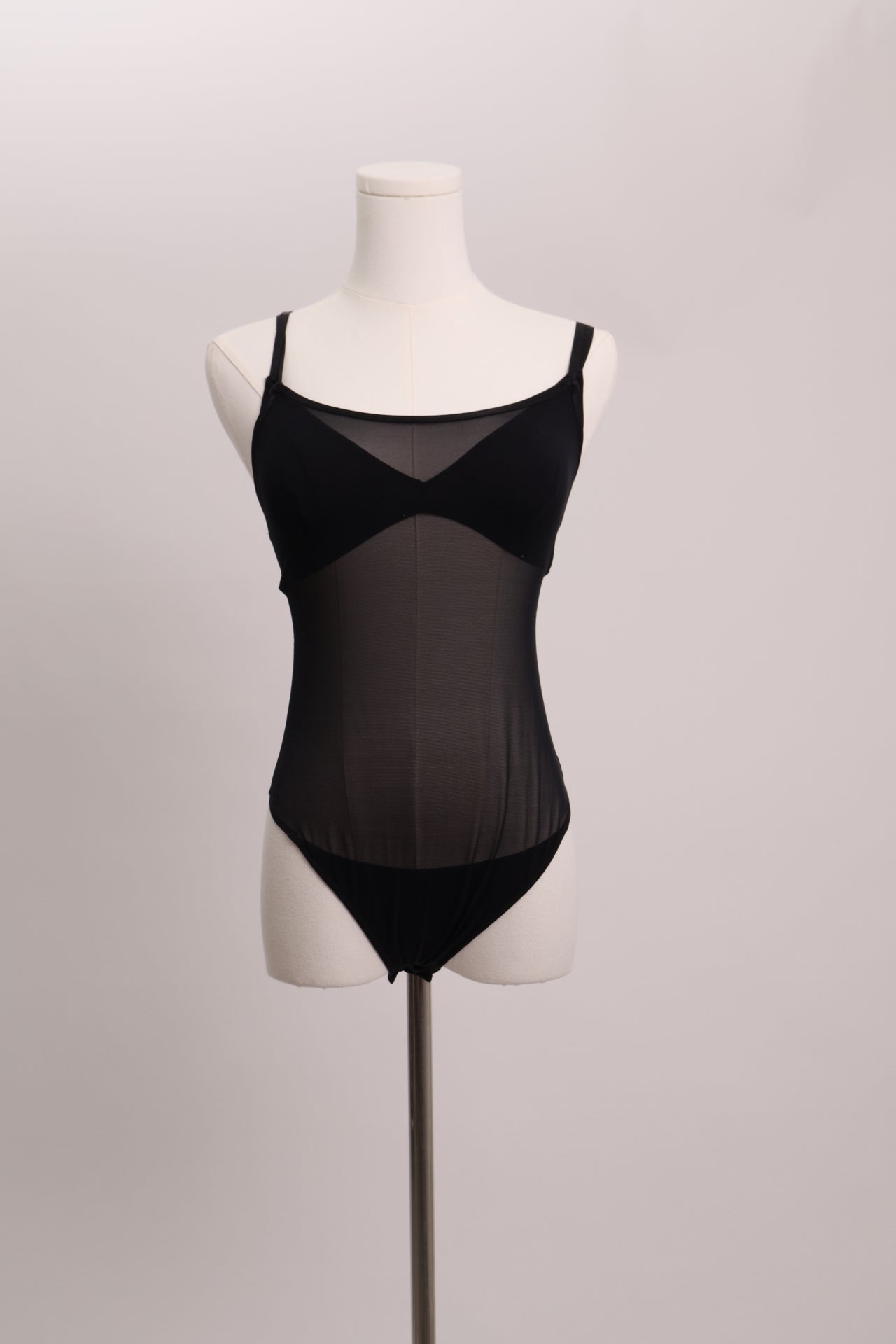 Justaucorps lingerie en tissu transparent