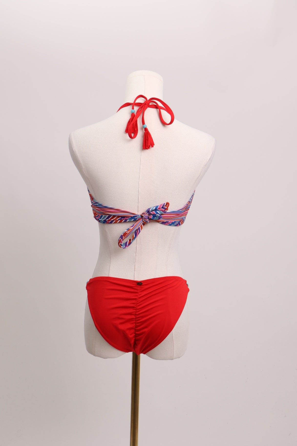 Bikini haut multi bas uni