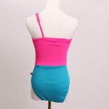 Maillot une-pièce bicolore