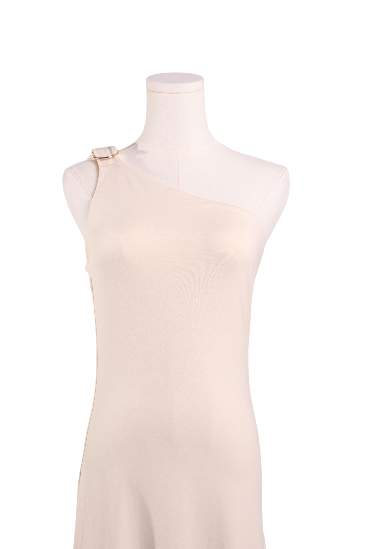 Robe maxi moulante à une épaule