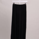 Pantalon ample style par-dessus maillot rainuré