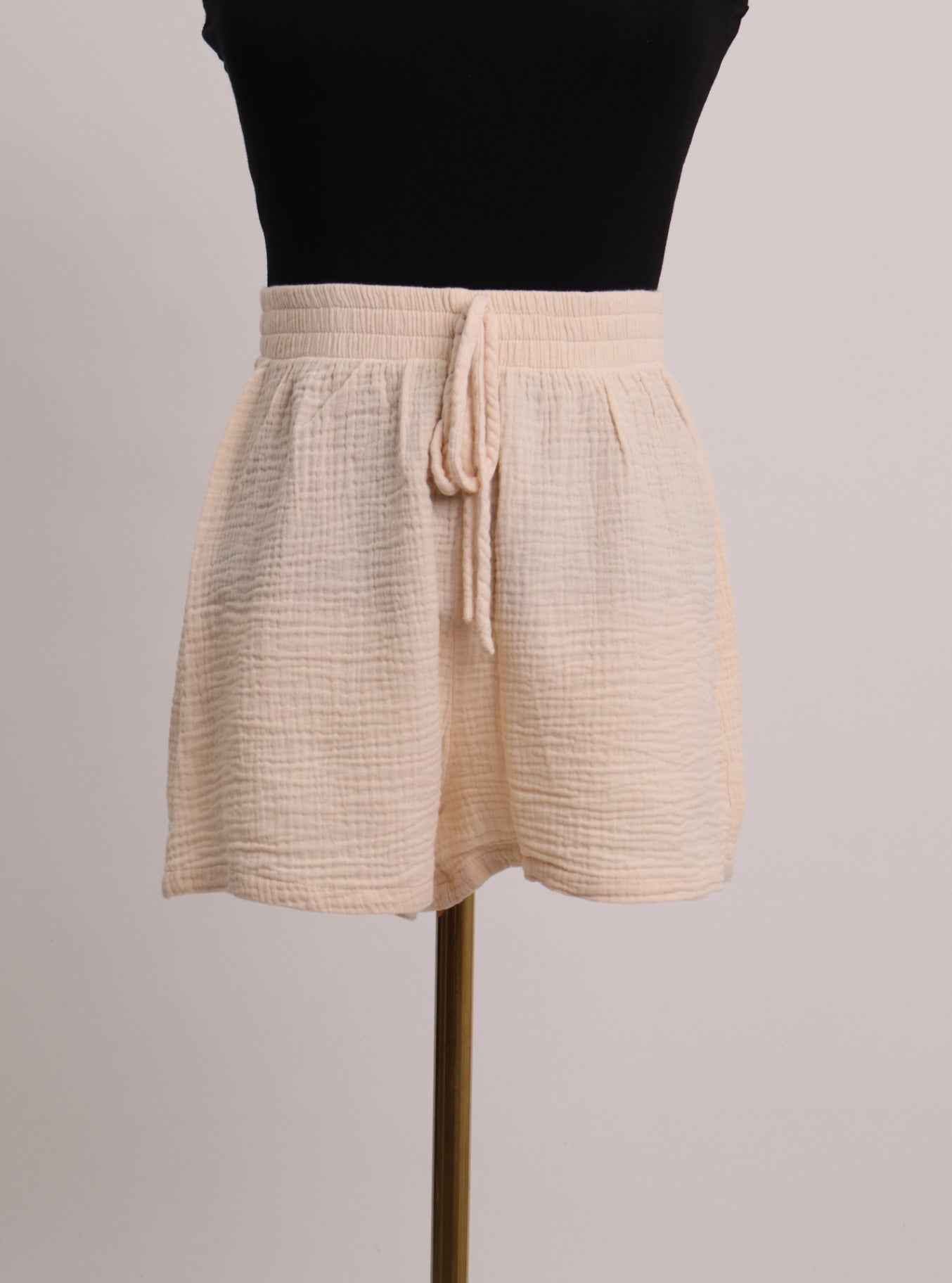 Shorts taille haute ample