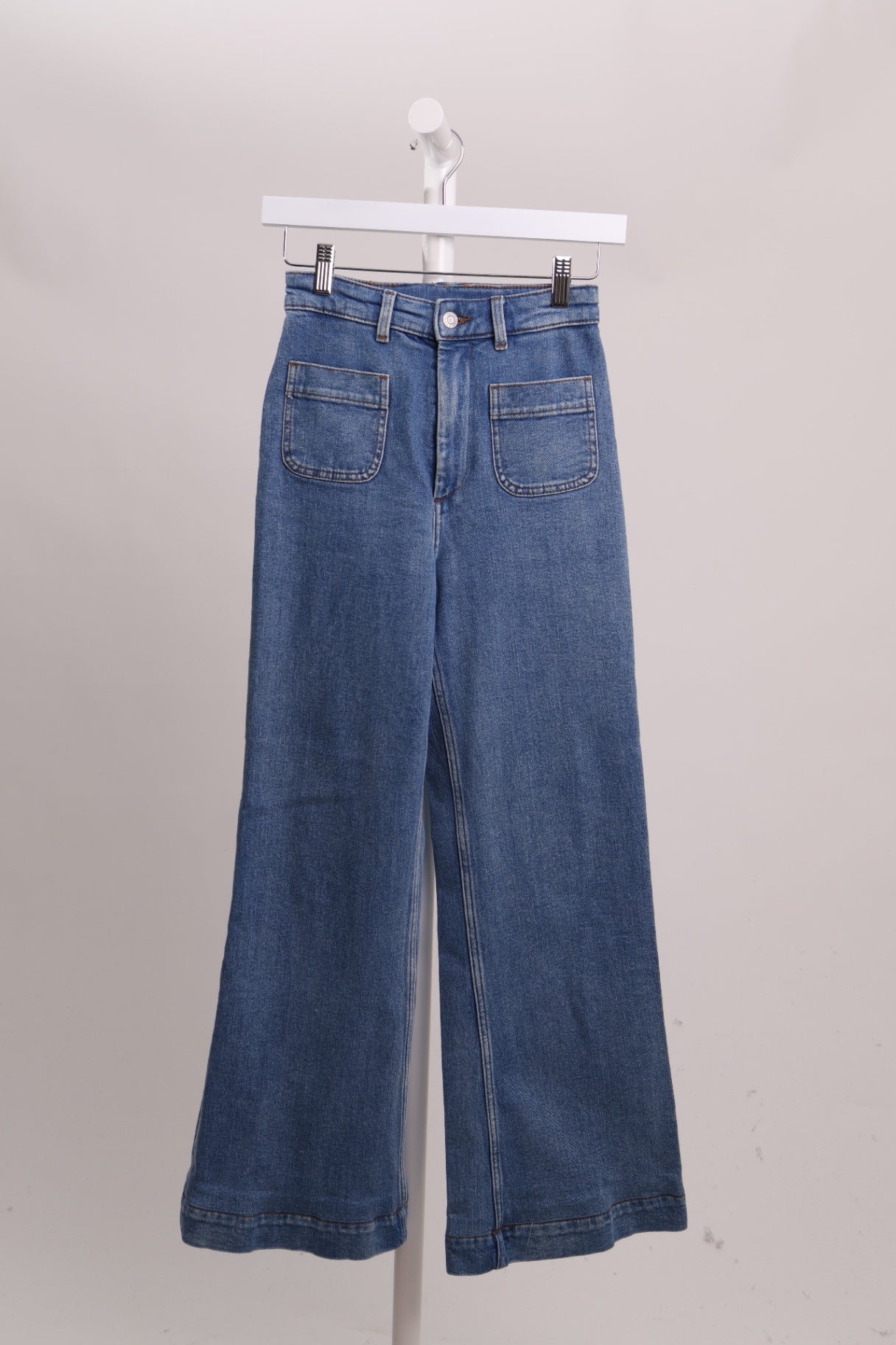 Jean taille haute rétro