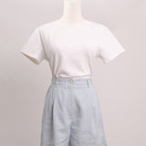 Short style trouser bleu poudre
