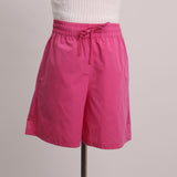 Short taille haute ajustable avec corde