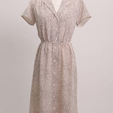 Robe midi à pois
