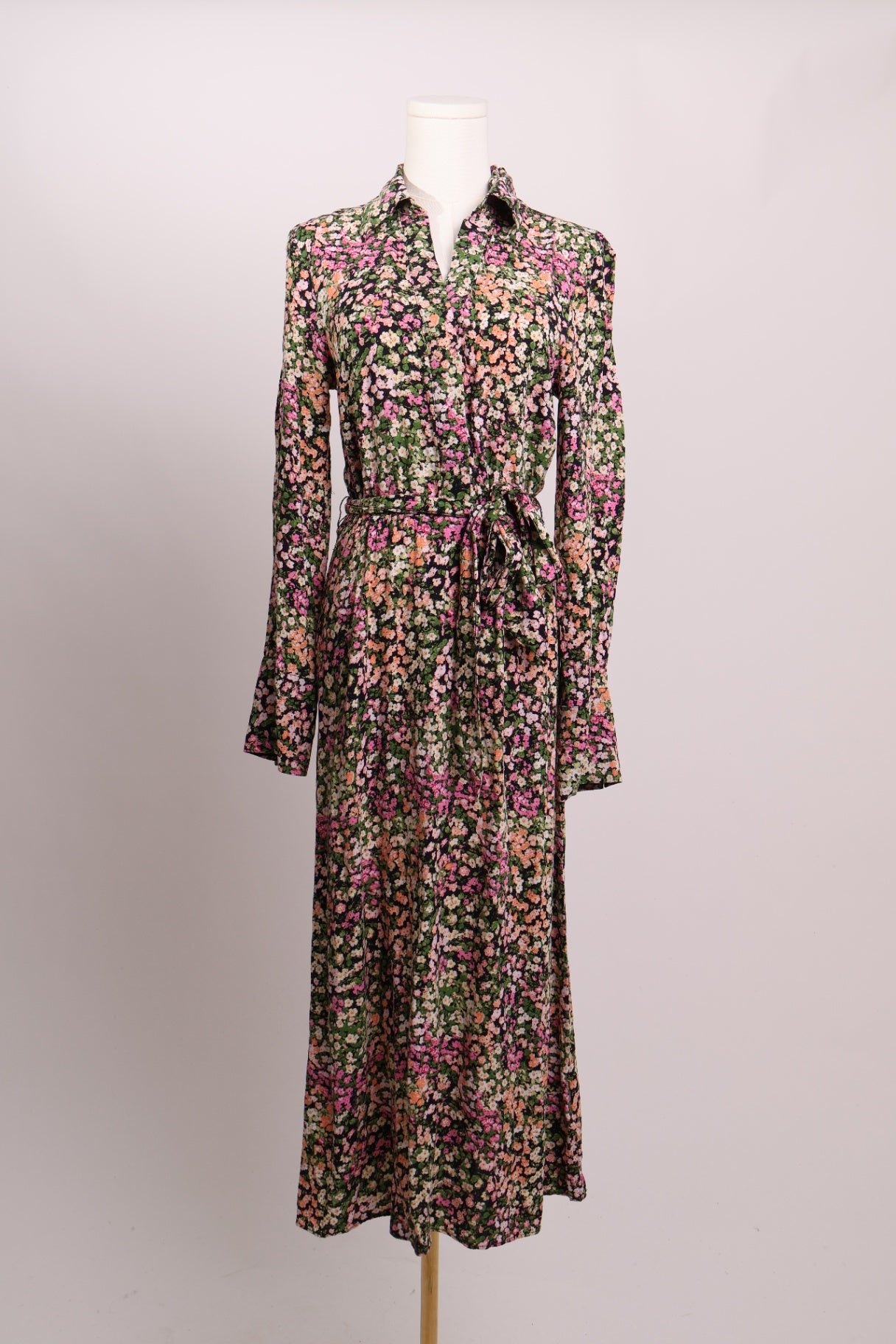 Robe longue fleurie colorée