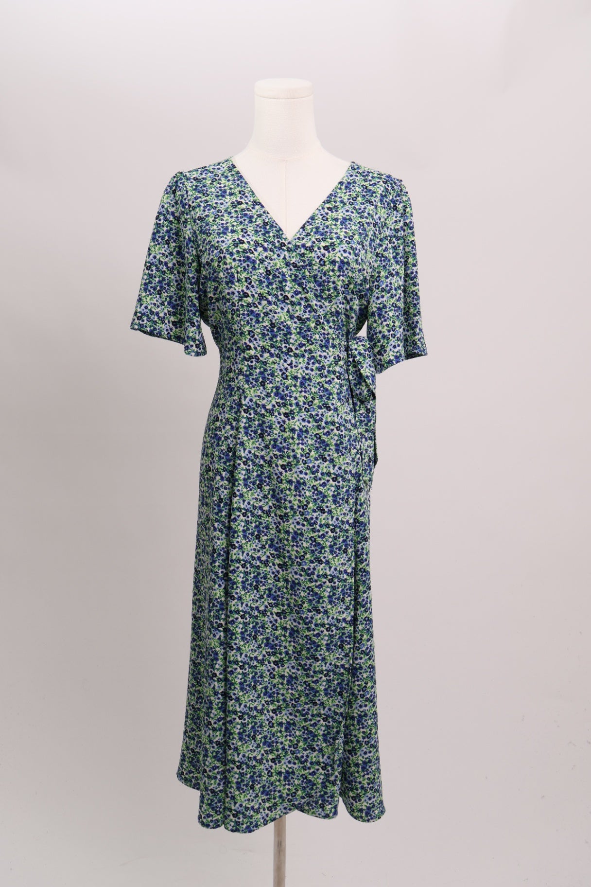 Robe portefeuille à motif floral
