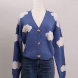 Cardigan nuageux
