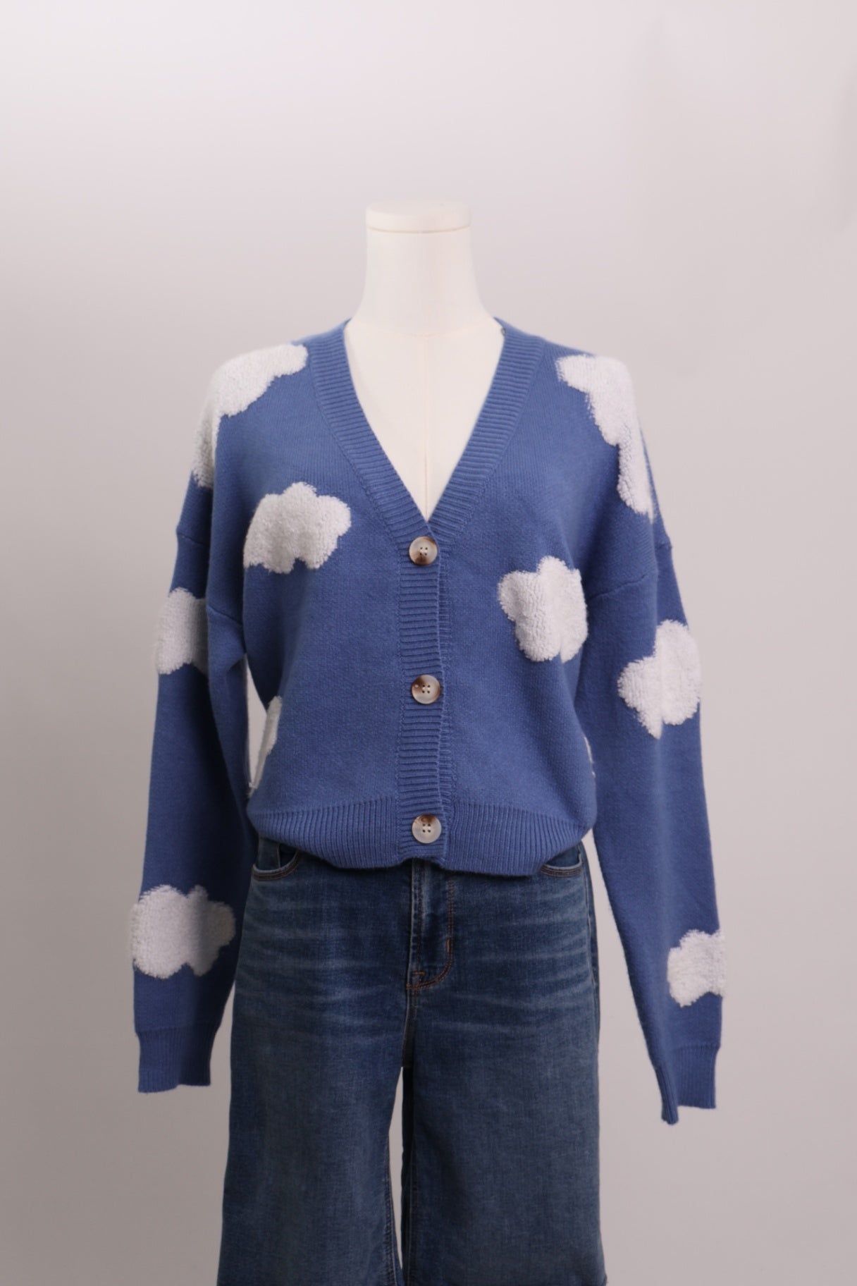 Cardigan nuageux