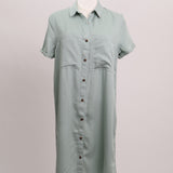 Robe d'été style chemise avec boutons