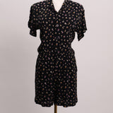 Combinaison-short à imprimé floral