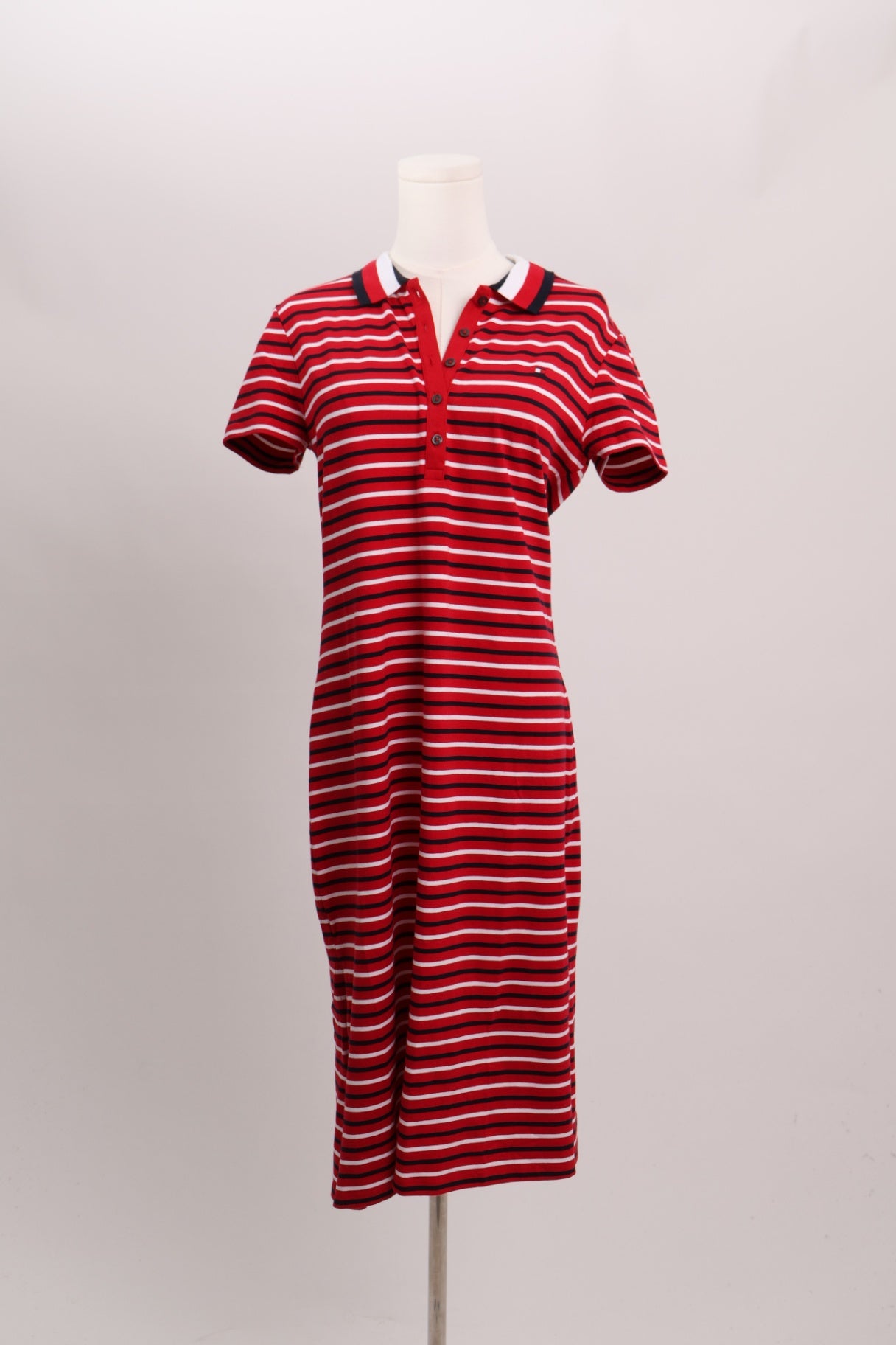 Robe midi lignée Tommy Hilfiger
