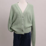 Cardigan tricot ample