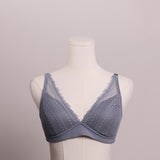 Soutien-gorge Lina en dentelle bleu acier