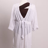 Robe crochet style plage