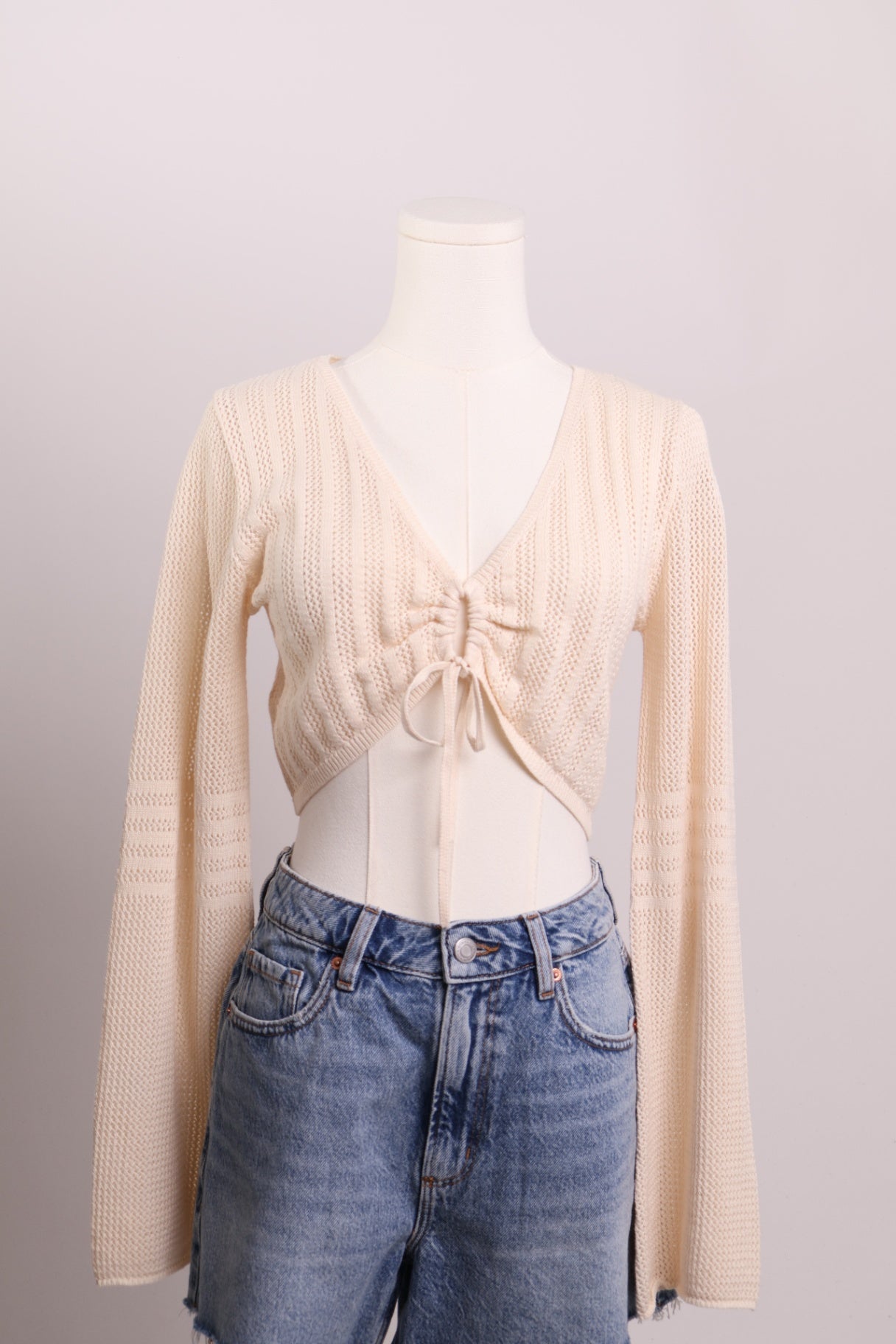 Cardigan bohème en maille légère