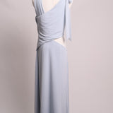 Robe maxi bleu poudre Meshki