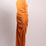 Robe longue d'été ceintré avec fente