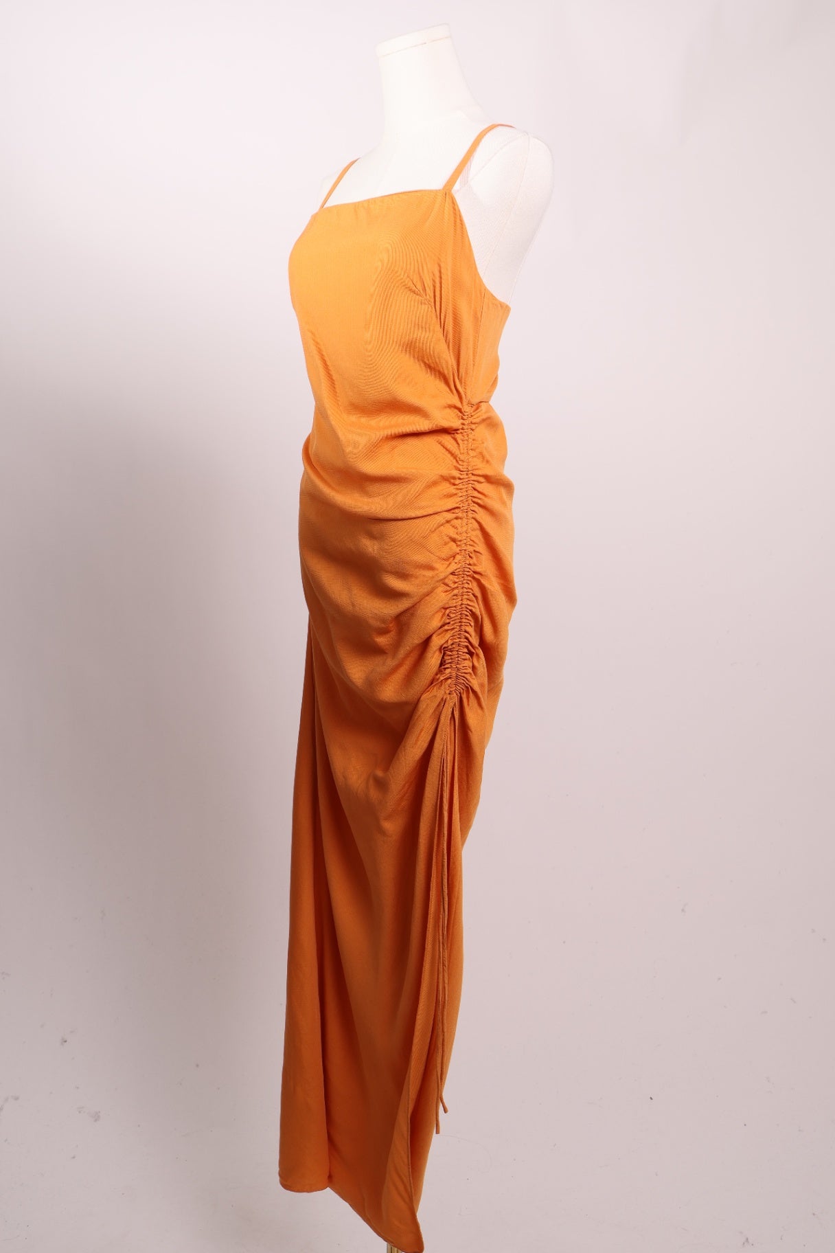 Robe longue d'été ceintré avec fente