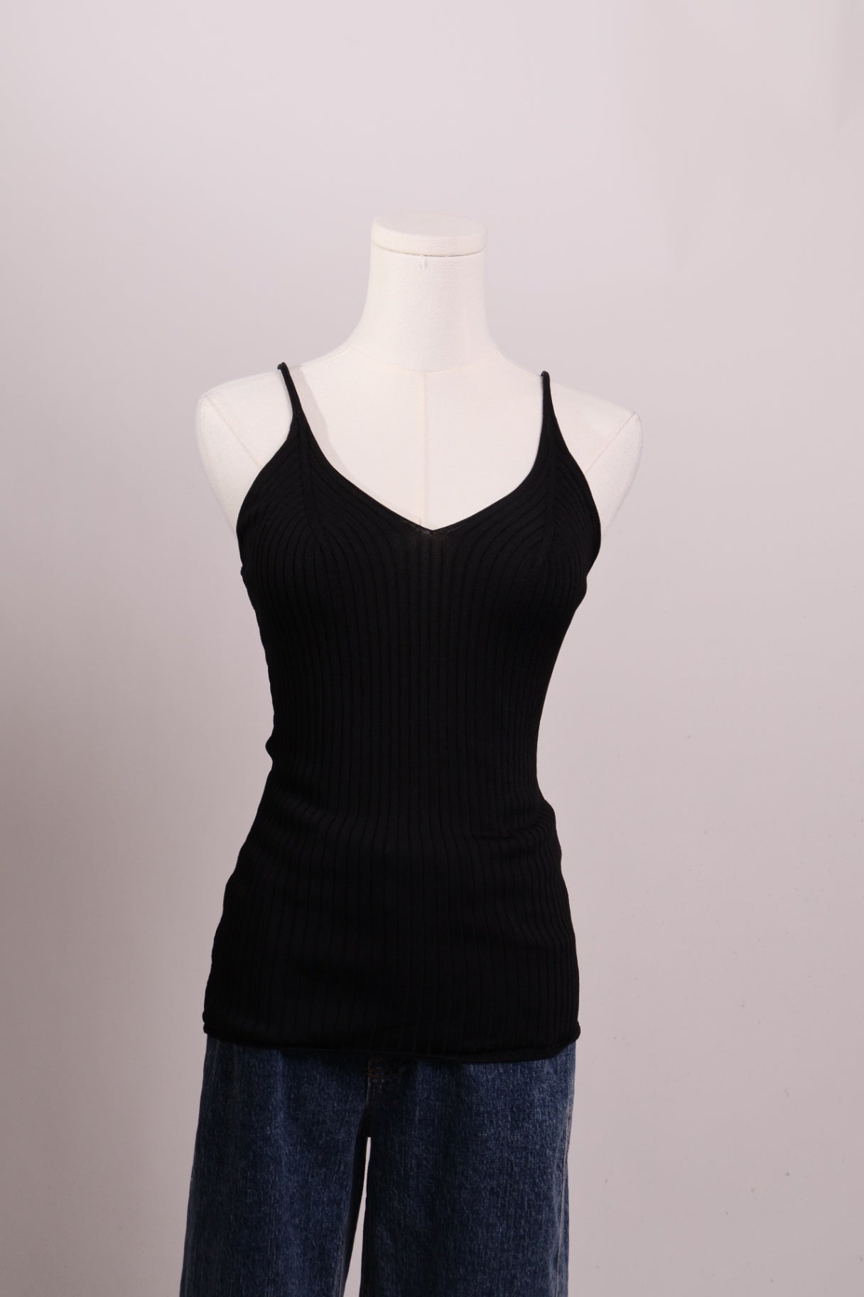 Camisole côtelée 