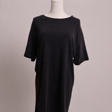 Robe-t-shirt décontractée semi-délavée