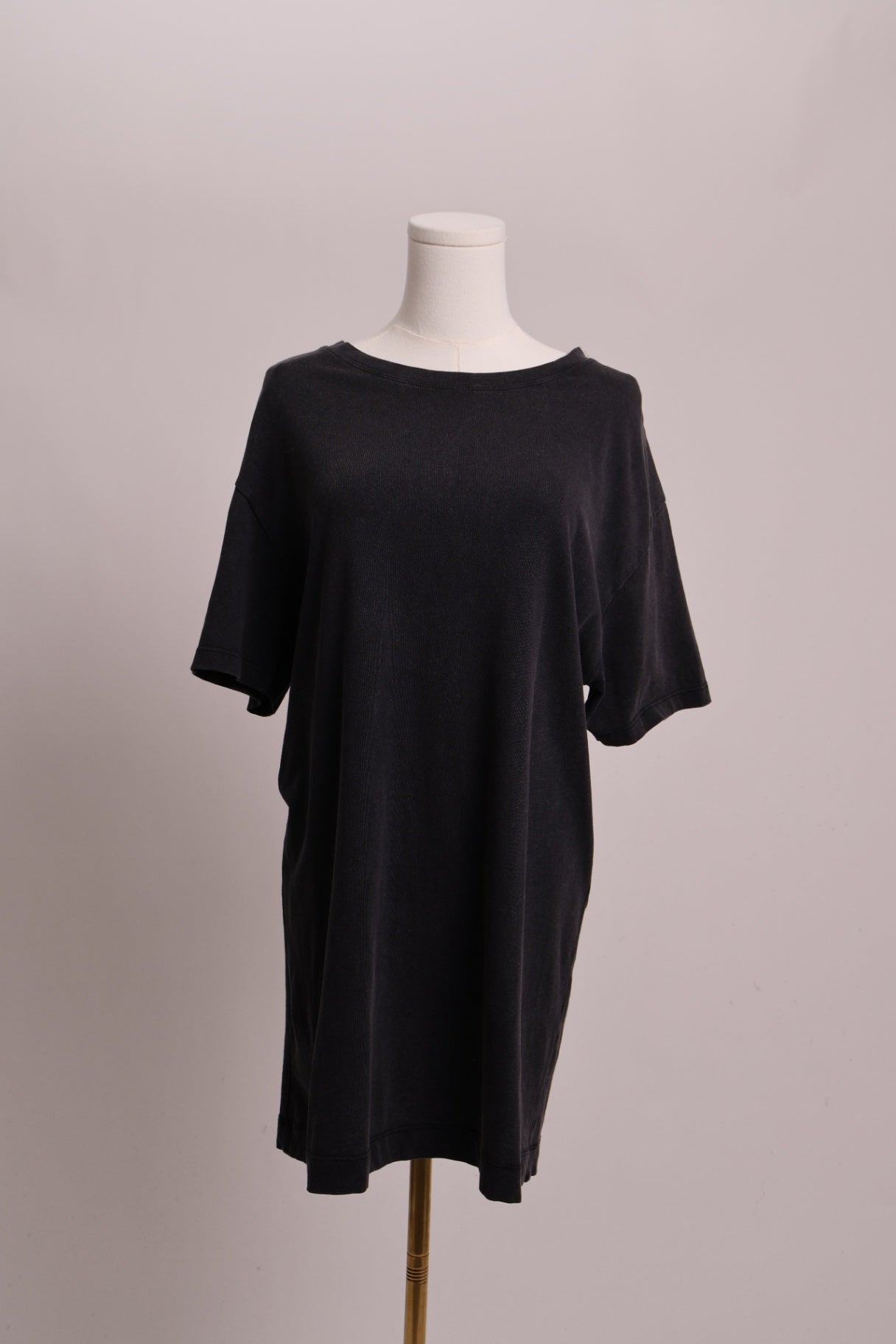 Robe-t-shirt décontractée semi-délavée