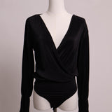Justaucorps (bodysuit) drapé