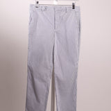 Pantalon propre ligné bleu et blanc