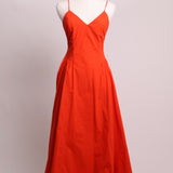 Robe maxi et nid d'abeille Babaton