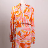 Robe à imprimé rétro