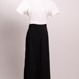 Pantalon évasé et confortable style propre