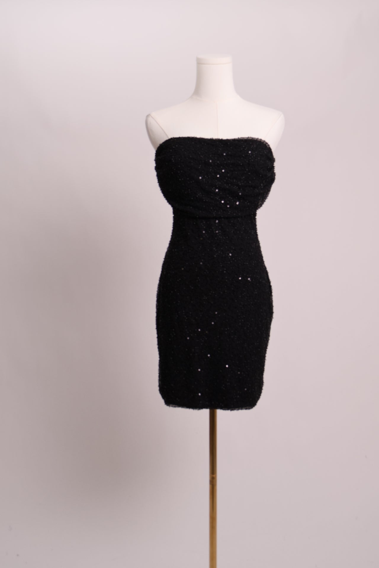 Robe bustier drapé
