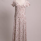 Robe champêtre fleurie