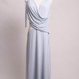 Robe maxi bleu poudre Meshki