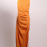 Robe longue d'été ceintré avec fente