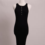 Robe midi moulante 
