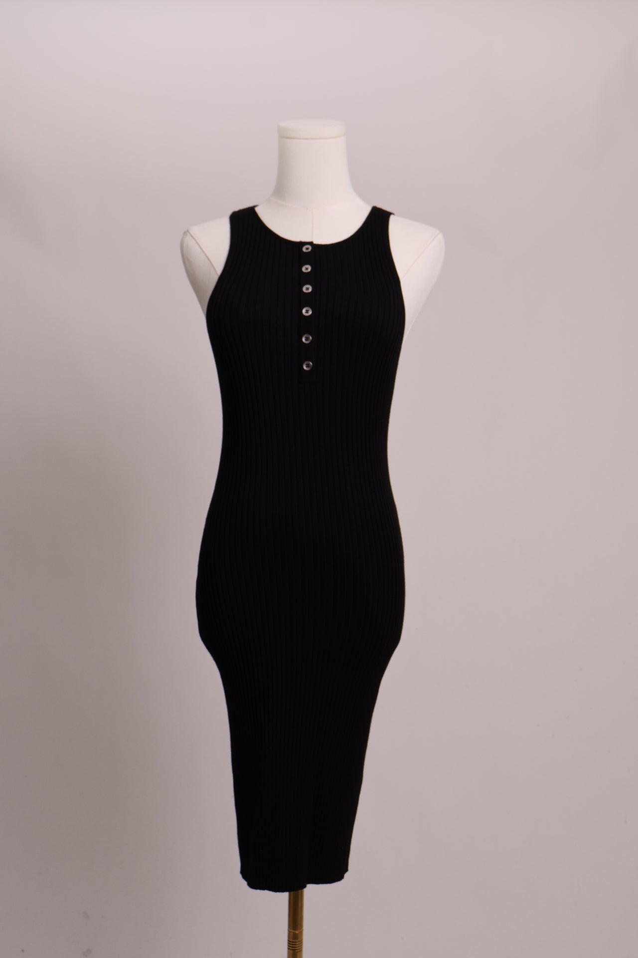 Robe midi moulante 