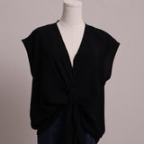 Blouse nouée à l'avant