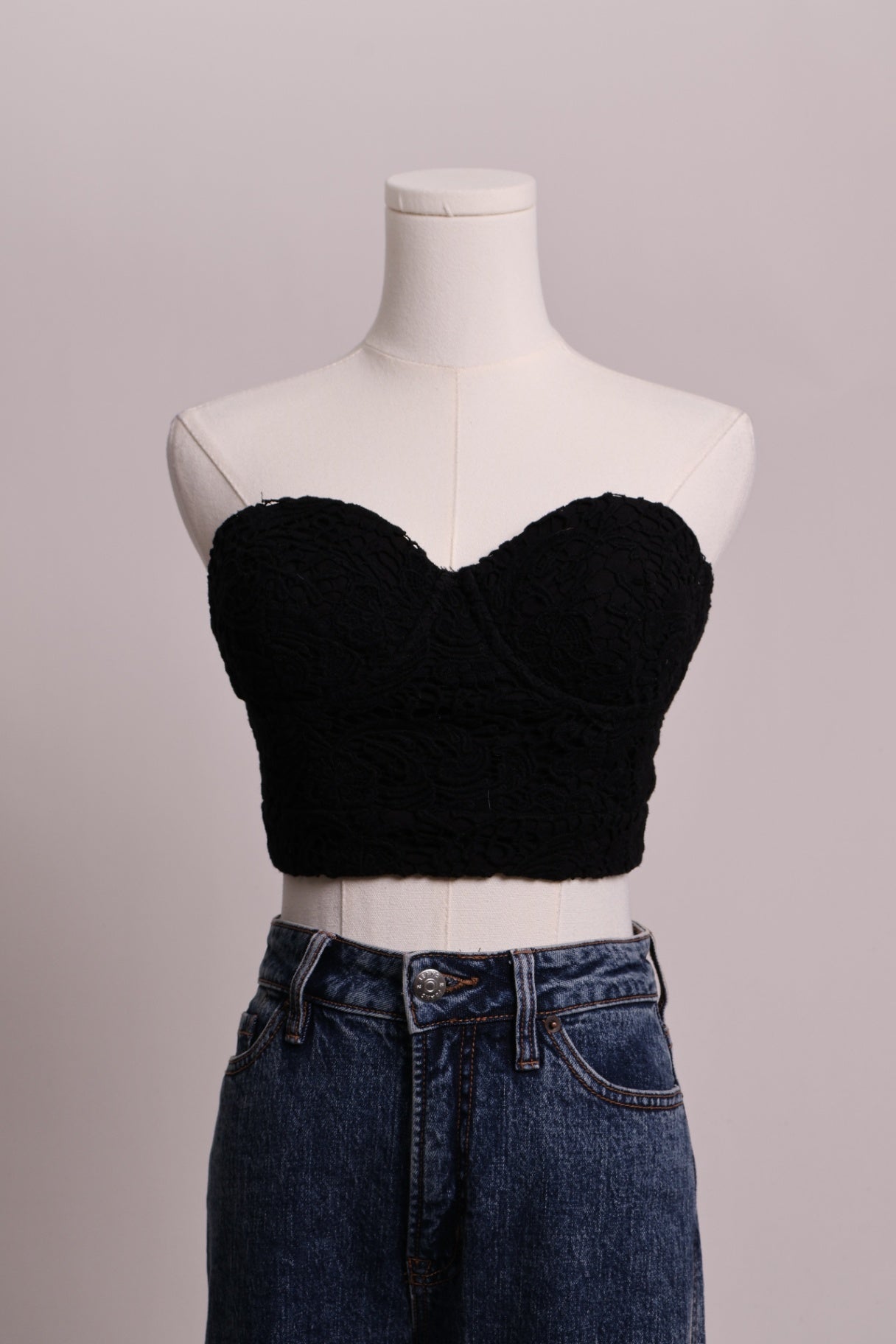 Bustier effet corset Marciano