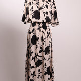 Robe cintrée fleurie 