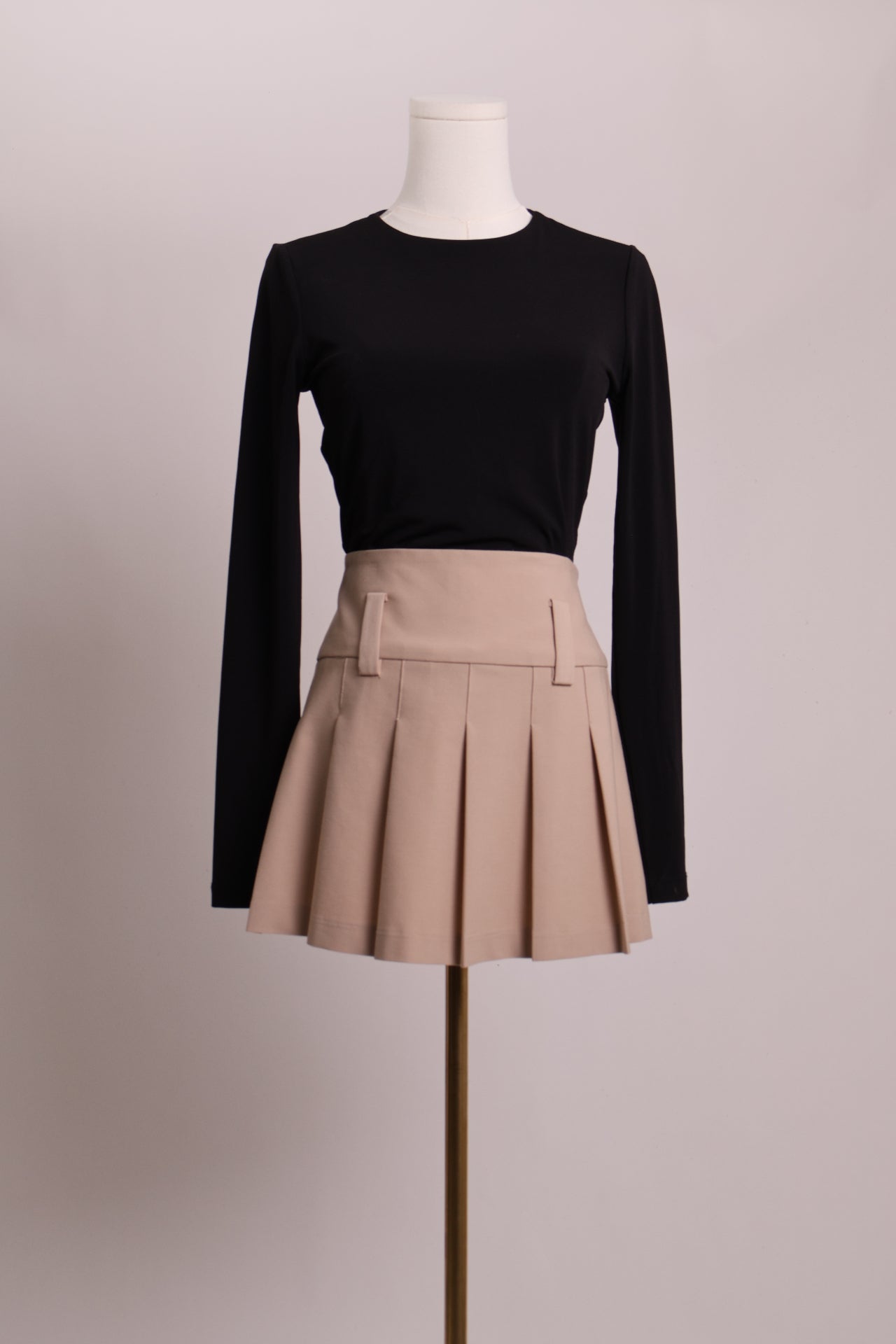 Jupe courte à plis ''Sunday Best''