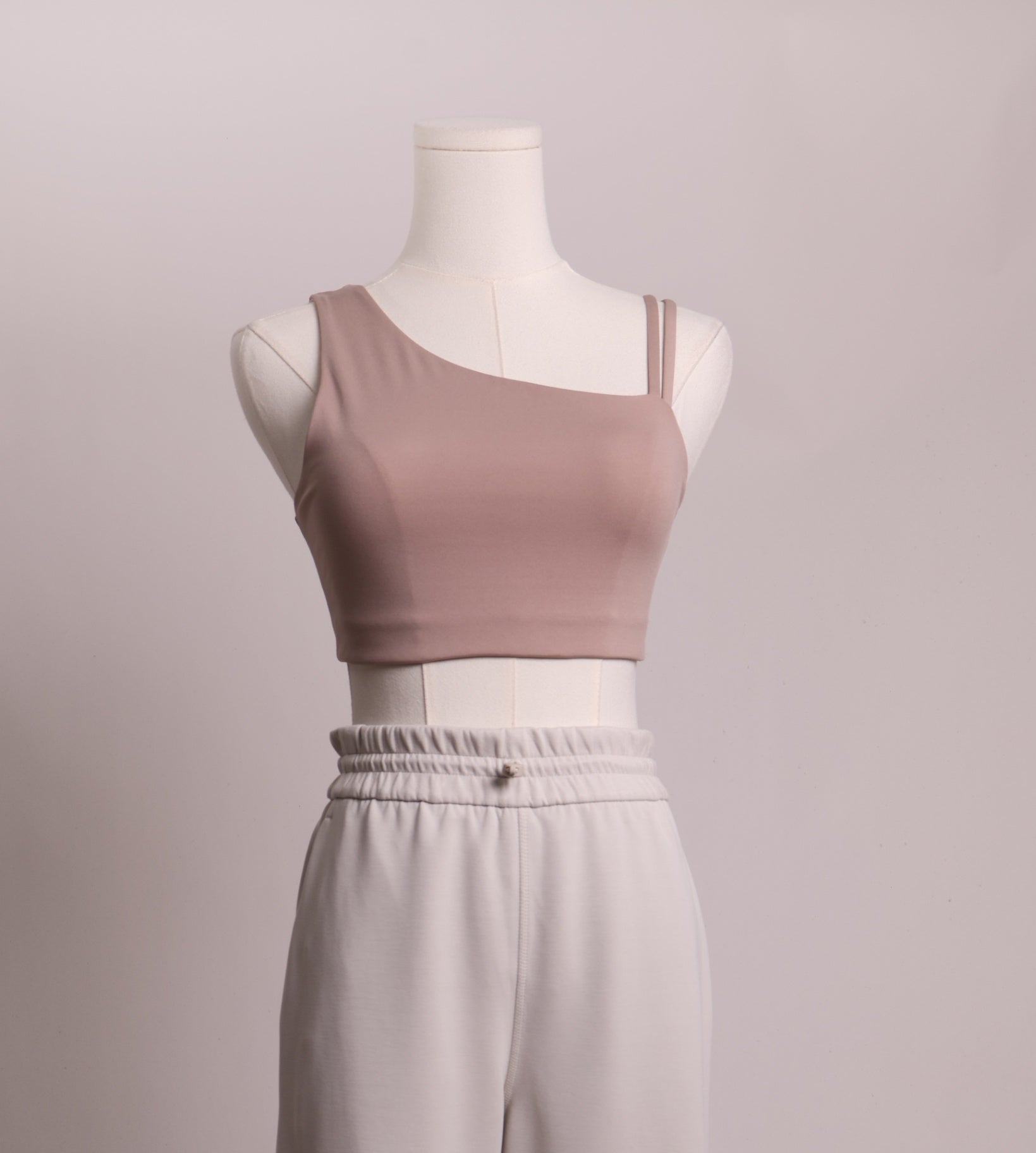 Top de sport asymétrique