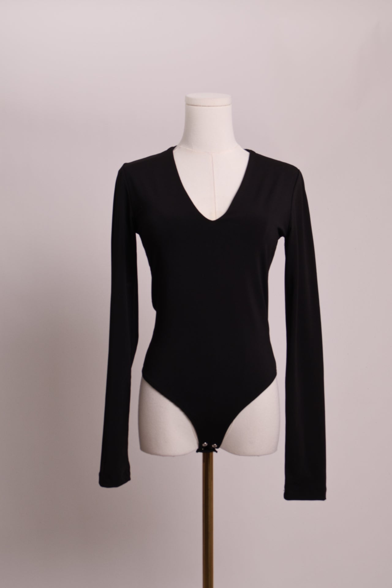 Justaucorps (bodysuit) moulant manches longues