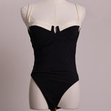 Maillot une pièce avec boucle au dos