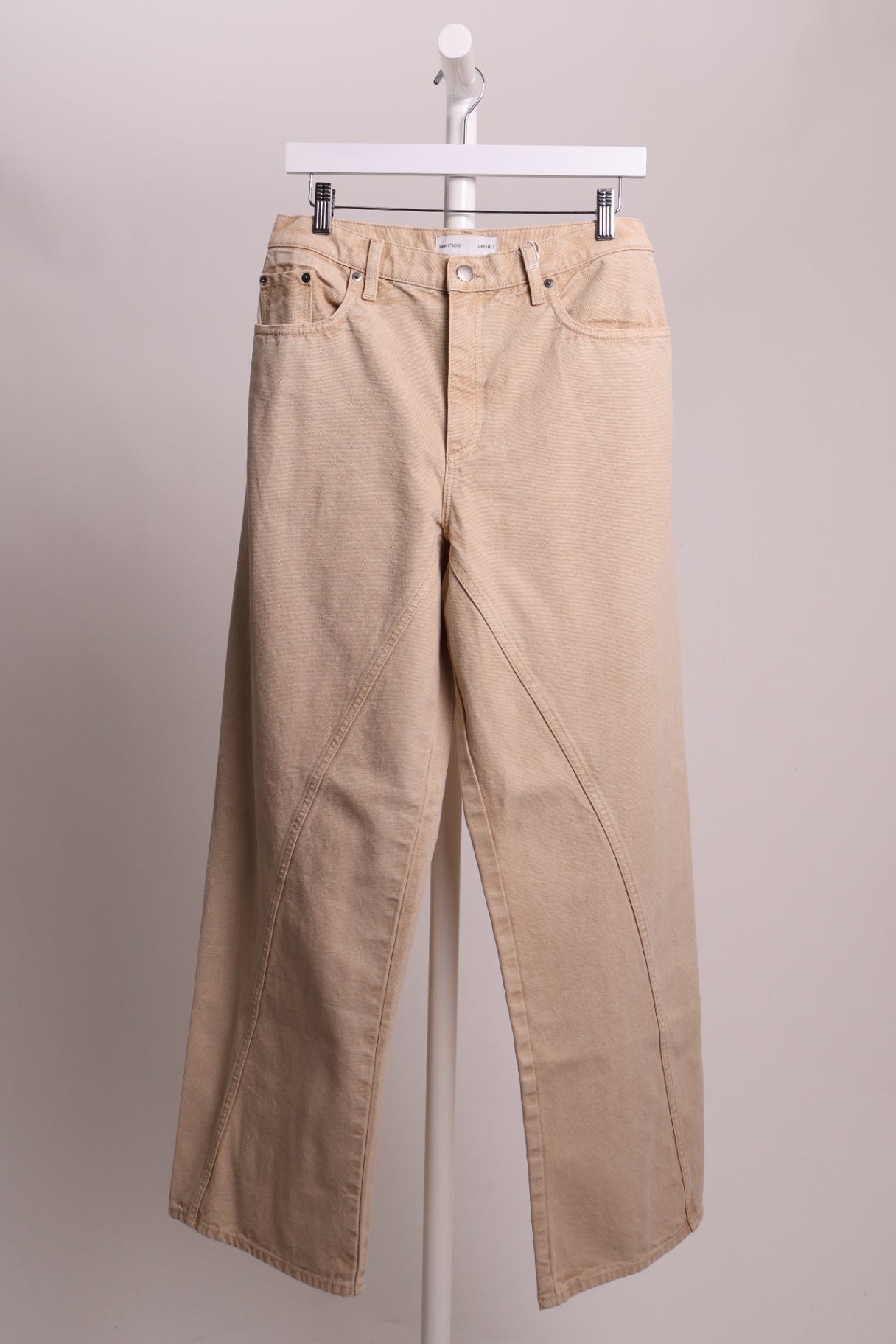 Jeans à jambes larges