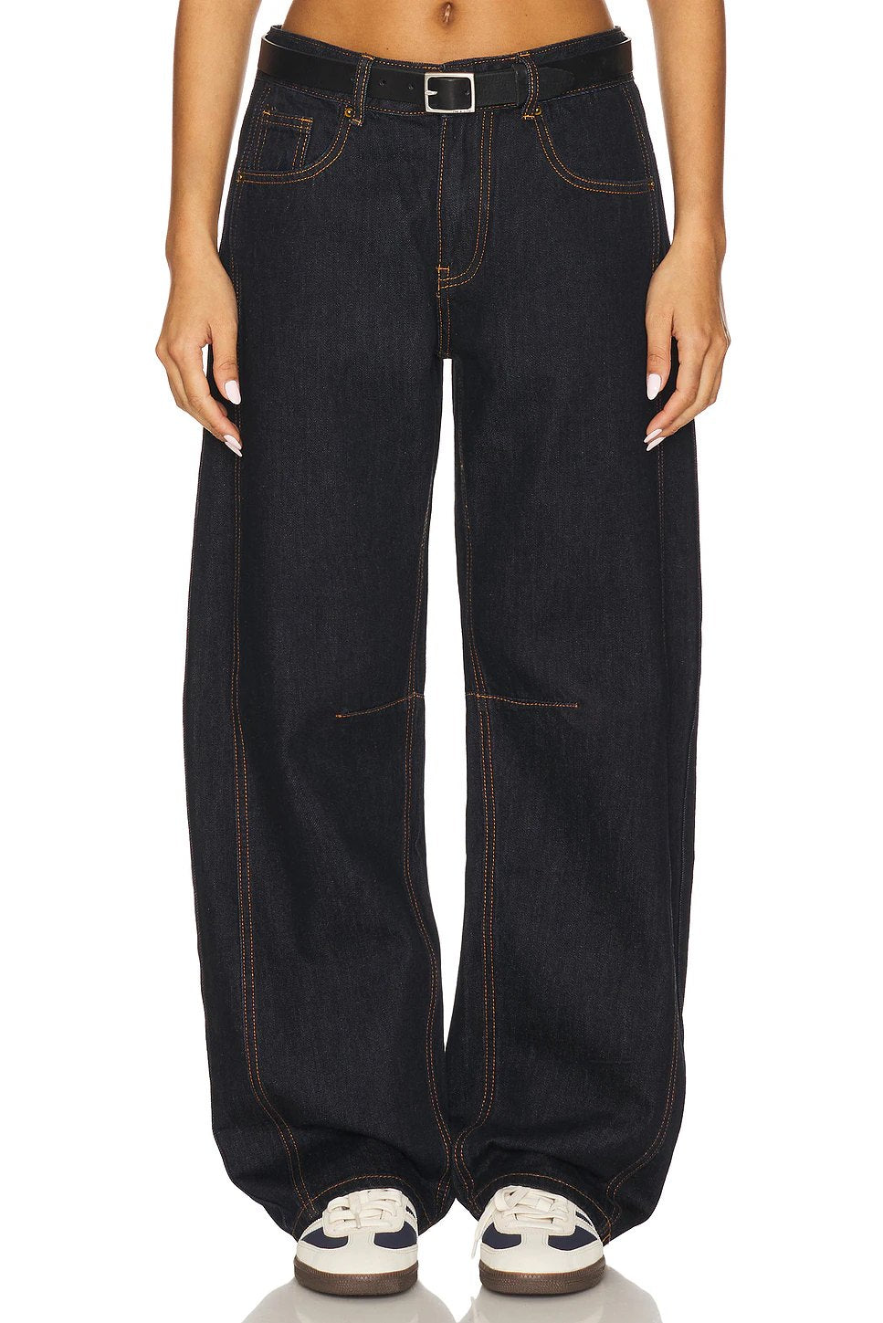 Jeans à jambes larges modèle Renacida